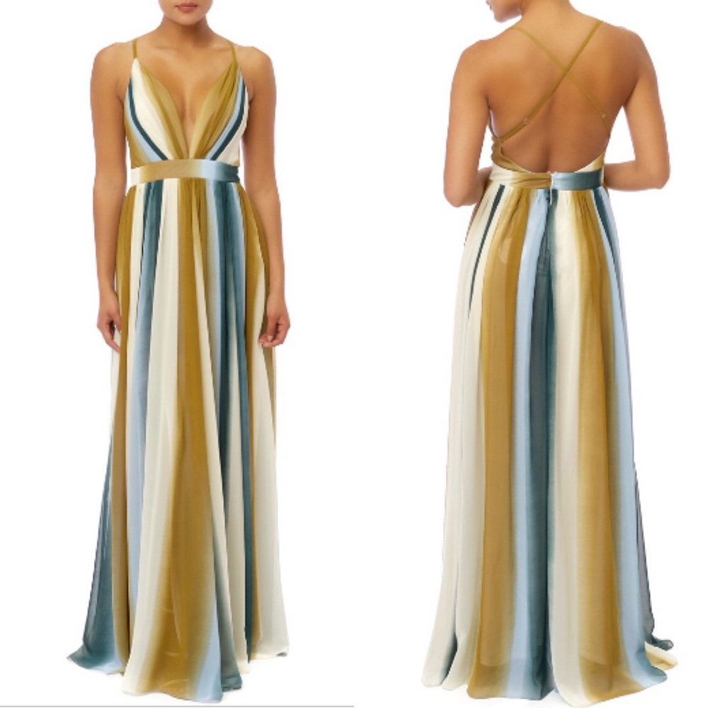On Sale! Multi color maxi tulle dress - Picture 2 of 5